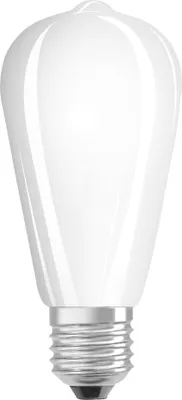 Produktbild von Osram P RF CLAS GL 4.5 W / 827 E27 LED-Lampe, Birnenform, Sockel E27, 4,5 Watt, Warmweiß, 2700 K,