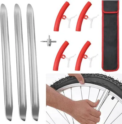Productafbeelding van Bandenlichters en Velgbeschermers Set - 28 cm Gereedschap voor Bandenwissel en Onderhoud