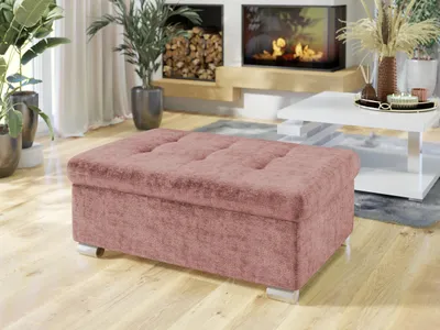 Obrázok produktu pre Taburetka do obývačky NELLI 2 - ružová 1