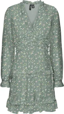 Produktbild von Vero Moda Smilla Langarm-midikleid Grün S Damen Grün S