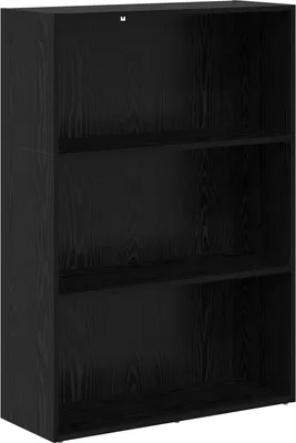 Image de Étagère vidaXL, aspect chêne noir, 80 x 30 x 114 cm, aggloméré