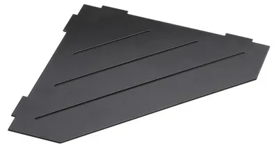 Zdjęcie produktu dla Półka łazienkowa Bemeta CYTRO czarny mat 101302440