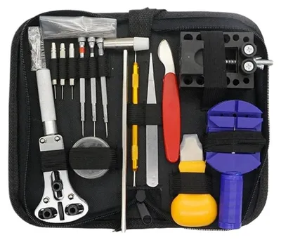 Image de Kit de réparation de montres de 147 pièces pour amateurs