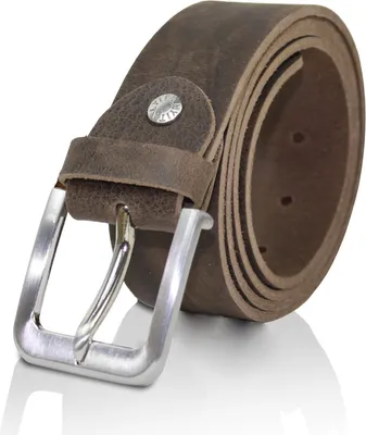 Produktbild von Glamexx24 Leder Herren Gürtel Jeansgürtel echt Ledergürtel 4 cm Breit Anzuggürtel kürzbar Germany