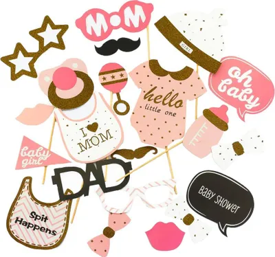 Produktbild von Oblique Unique 21 Fotorequisiten Fotoaccessoires Baby Shower Party Neugeborene Mädchen