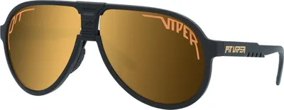 Produktbild von Pit Viper The Exec Gold Jethawk Polarisierte Sonnenbrille Golden Polarized Polycarbonate/CAT3 Golden Polarized Polycarbonate/CAT3