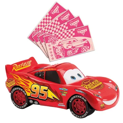 Produktbild von Cars Spardose / Tortdendeko mit Geld aus Esspapier