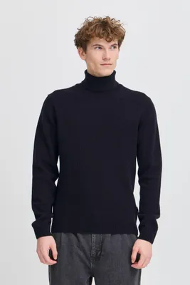Produktbild von CASUAL FRIDAY CFKarl Herren Rollkragenpullover Strickpullover Feinstrick Pullover mit Rollkragen Rippbündchen Regular fit