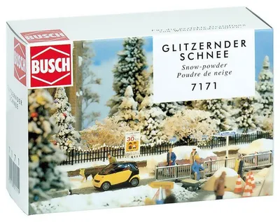 Produktbild von Busch 7171 glitzender Schnee