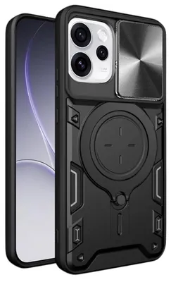 Produktbild von Techsuit – CamGuard Pro Hülle mit Kamerabdeckung für Oppo Reno15 – schwarz