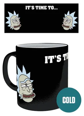 Produktbild von Rick & Morty - Zaubertasse »Get Schwifty« Kaffeetasse Teetasse Tasse