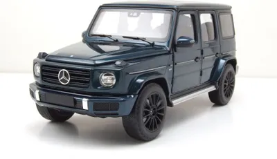 Produktbild von Minichamps 110037100 Mercedes G-Klasse W463 2020 blau metallic 1:18