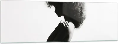 Produktbild von Bilder auf glas - Einteilig - Frau Nacktheit Körper - 160x50cm - Glasbilder - Wandbilder - Bilder - zum Aufhängen bereit - Wanddekoration aus Glas - Glas Bilder - Wandbild auf Glas - GAB160x50-4946