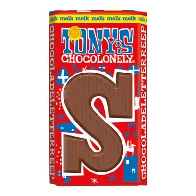 Produktbild von Tony's Chocolonely Schoenletter S Milchschokolade - 21 Stück à 90 g