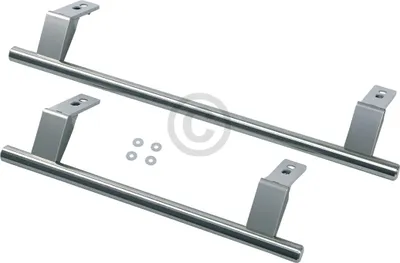 Produktbild von Türgriffsatz LIEBHERR 9031124 silber Stangenform für Kühlschrank
