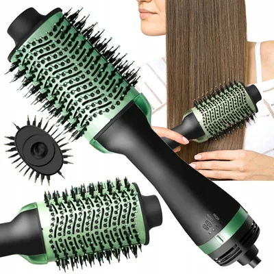 Obrázek produktu pro Vysoušeč vlasů kulma na vlasy narovnávač vlasů stylingový kartáč velký 4 v 1