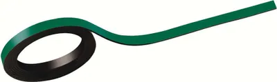 Produktbild von MAUL Magnetstreifen 1 m Metall Band 2 Stück magnetisch kunststoffbeschichtet beschriftbar 1 m x 0.5 cm x 1 mm grün