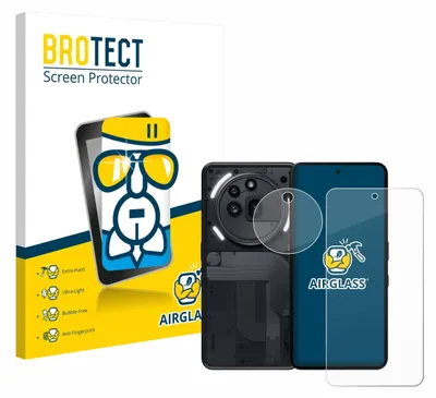 A product packaging for a screen protector, showing the packaging and the product itself.