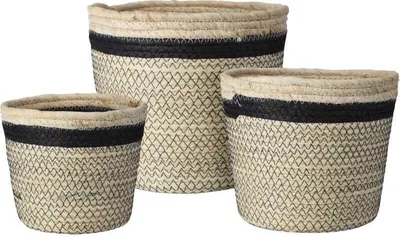 Immagine prodotto di PROGARDEN Set di cestini portaoggetti 3 pezzi KO-KR2004400