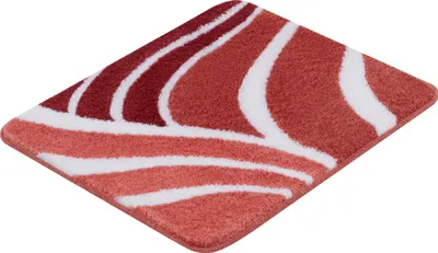 Produktbild von Kleine Wolke Badteppich FLAME Marsala 55 x 65 cm