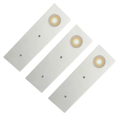 Produktbild von kalb | LED Küchenleuchte Aufbauleuchte Küchenlampe Unterbaustrahler SET 3er Set warmweiß