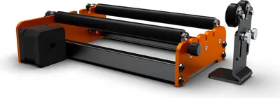 Produktbild von ACMER M2 wałek obrotowy do przedmiotów cylindrycznych z możliwością obrotu o 360° 4-138 mm 4-biegowa regulacja kompatybilny z grawerkami Ortur Atomstack Sculpfun Totem NEJE XTOO
