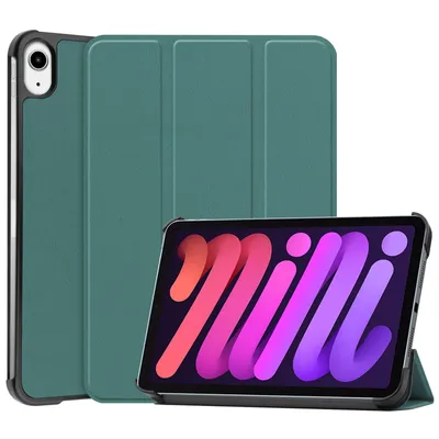 Obrázek produktu pro Pouzdro na tablet pro Apple iPad Mini 6 2021 6. generace 8,3" Slim Case s funkcí stojánku a automatickým uspáním/probuzením Green