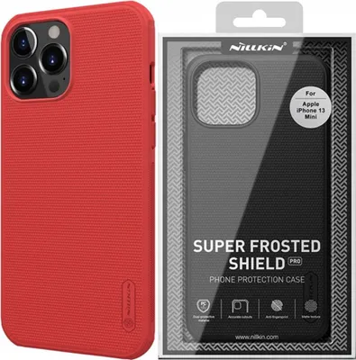 Image de Nillkin Super Frosted Shield Pro Durable Case Cover Iphone 13 Pro Max Red