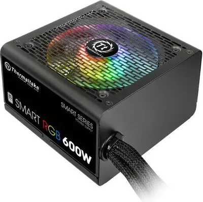 Produktbild von Thermaltake PC- Netzteil SMART RGB 600W 80+; PS-SPR-0600NHSAWE-1