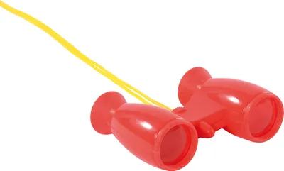 Produktbild von EDUPLAY 150115 Fernglas, Kunststoff 100 x 6,8 x 3,3 cm, rot/gelb