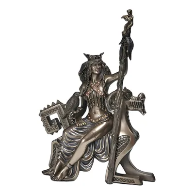 Produktbild von Dekofigur bronziert - Modell Frigg - Bronzefigur Figur Deko Wohndeko Statue