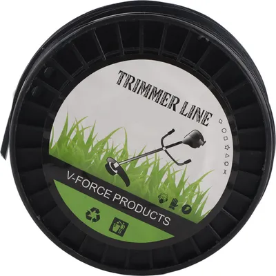 Image de 3.3mm String Trimmer Line,Black Trimmer Line,3.3mm Trimmer Line,Carré String Trimmer Line,String Trimmer Line for Husqvarna,Trimmer Line