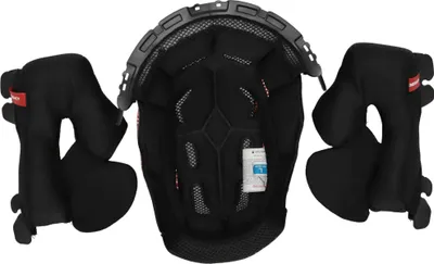 Produktbild von Schwarzes ACERBIS Innenfutter für den Helm PROFILE 5 Größe L