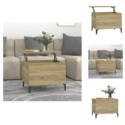 Produktbild von vidaXL Couchtisch Sonoma-Eiche 60x44,5x45 cm Holzwerkstoff -  Couchtische