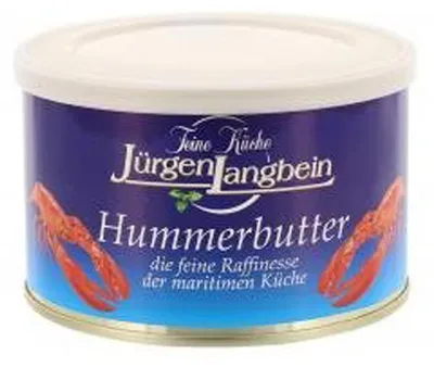 Zdjęcie produktu dla Jürgen Langbein Masło homarowe do uszlachetniania homarów i sosów 380g