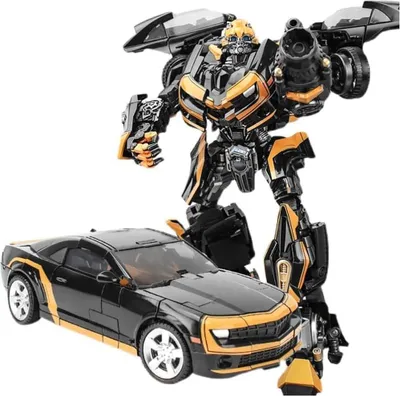 Obrázek produktu pro Transformační figurka - Bumblebee (ČMELÁK) 28 cm + doplňky. Kov ABS
