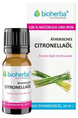Obrázok produktu pre Esenciálny olej citronela – 10 ml – Bioherba