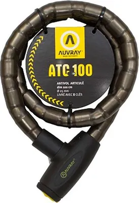 Produktbild von Auvray Atc Kabelschloss Schwarz 150 cm Schwarz 150 cm