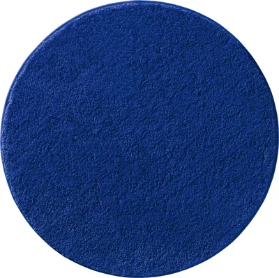 Produktbild von Erwin Müller Badematte Rhodos" royalblau rund:  90 cm Ø"