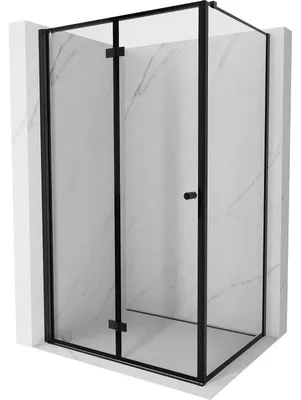 Obrázek produktu pro Mexen Mist-F skládací sprchová kabina levá 120 x 90 cm, černý rám, černá - 8A6T-120-090-70-70-L