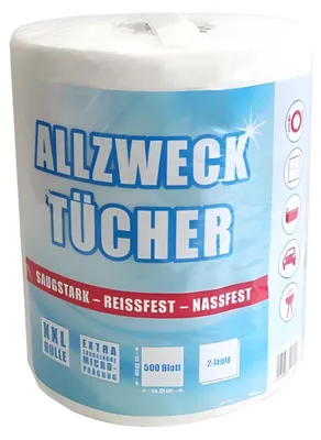 Zdjęcie produktu dla fripa 5522303 Fripa Tissue uniwersalne ściereczki do czyszczenia, białe, na rolce