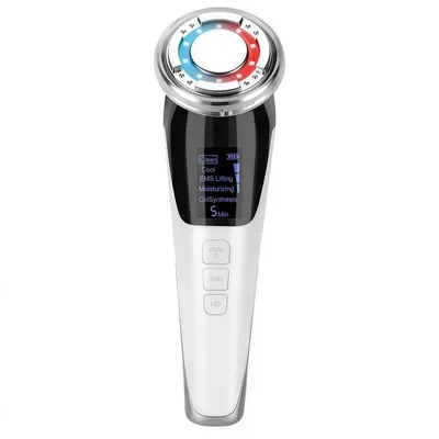 Produktbild von Gesichtsbehandlungsgerät,Anti-Falten-Gesichtsmassager mit Mikrostrom sowie Kalt-/Warm-Doppelfunktion,für Gesicht&Hals,reduziert Schwellungenund Falten
