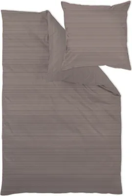 A flat lay of a duvet cover and pillowcase set.