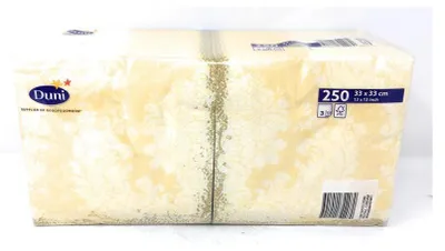 Produktbild von Duni Servietten Royal cream 33x33 cm 250 Stück 1er Pack
