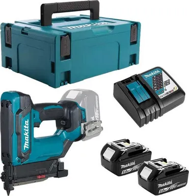 Produktbild von Nagler 12 V CXT Li-Ion 1,5 Ah MAKITA - 2 Batterien, Ladegerät, Koffer - PT354DWYJ