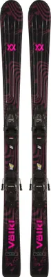 Produktbild von Völkl FLAIR JUNIOR + 7.0 VMOTION JR LADY (160cm) Kinder-Ski 24/25 lila pink 160