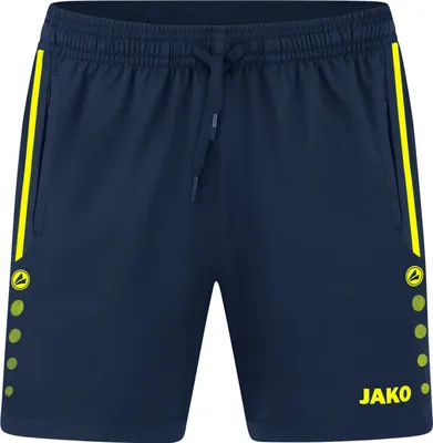 Produktbild von Jako Allround Shorts Damen - Marine / Neongelb
