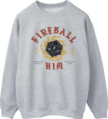 Produktbild von Netflix - "Stranger Things 86" Sweatshirt für Herren BI45025 (XL) (Grau)