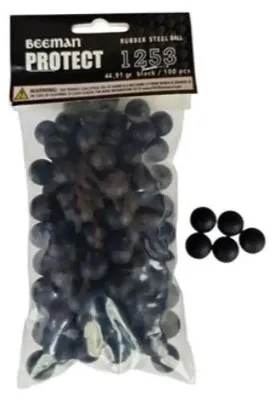 Productafbeelding van BEEMAN rubberen kogels kaliber 50 (12,7 mm) - 100 stuks voor BP50