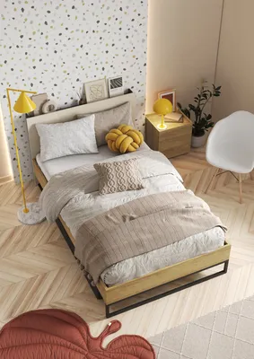 Produktbild von MINIO Nachttisch FELIX 18 Nachtschrank | Hikora Natural